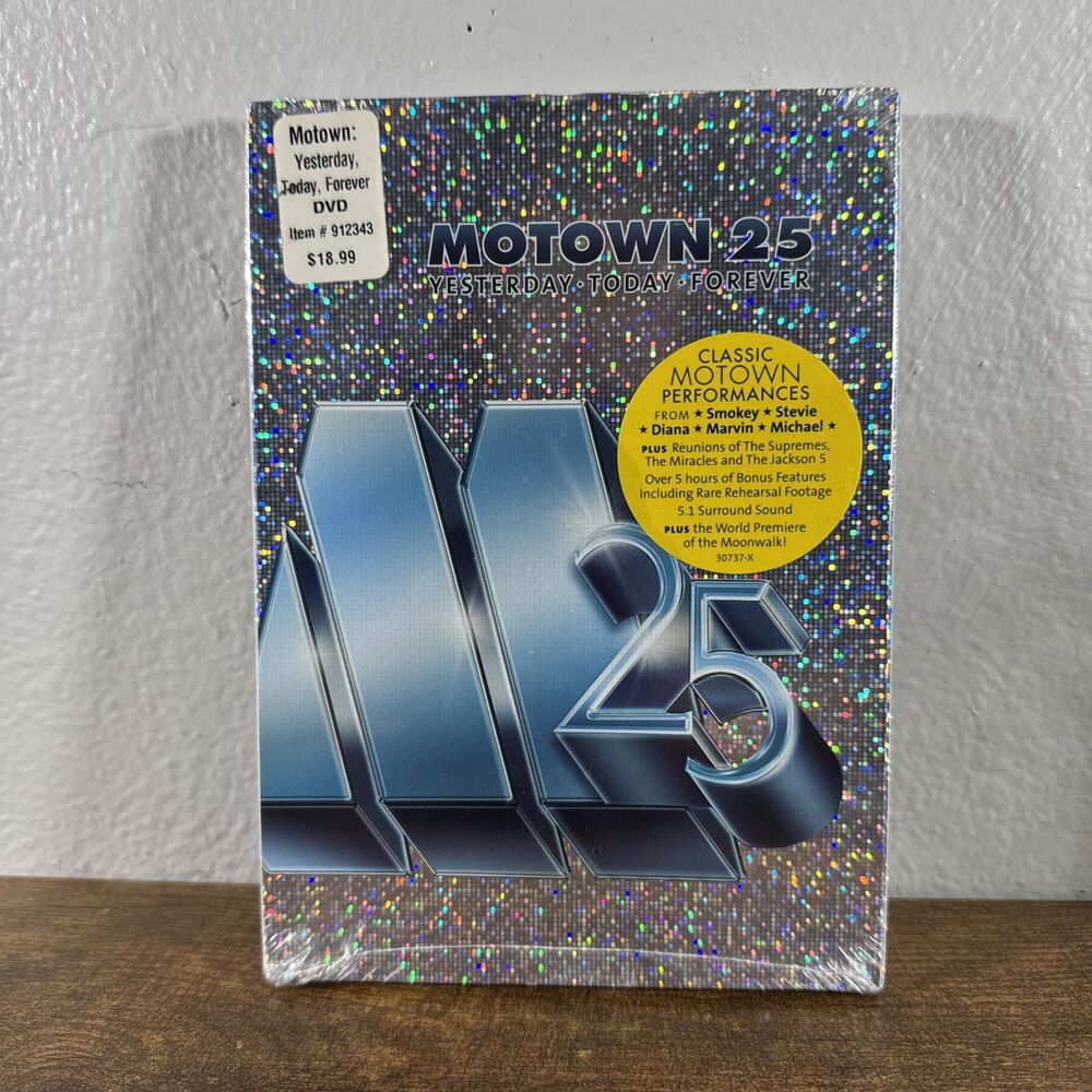 Motown 25 - Yesterday, Today, Forever (3-DVD Set, 2014) Time Life R1 NEW SEALED